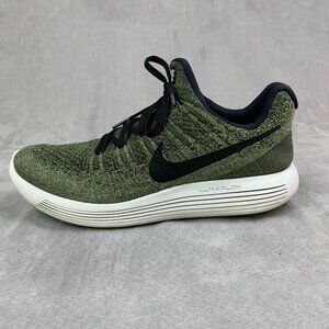 Nike Mens Shoes 10 Green LunarEpic Low Flyknit 2 Running Athletic 863779-300